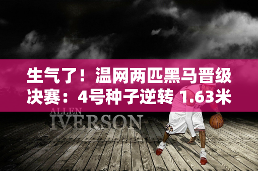 生气了！温网两匹黑马晋级决赛：4号种子逆转 1.63米女将激战晋级